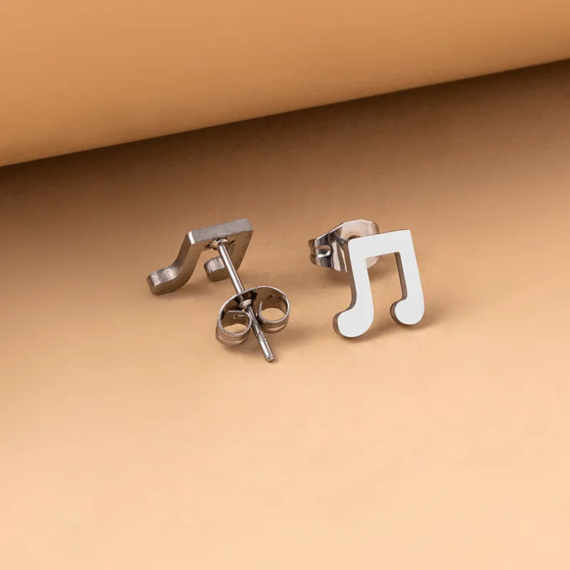 Fashion Notes Stainless Steel Ear Studs 1 Pair