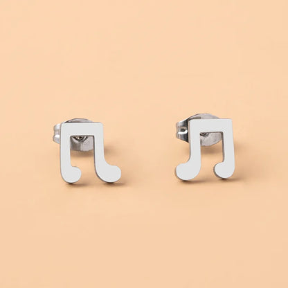 Fashion Notes Stainless Steel Ear Studs 1 Pair