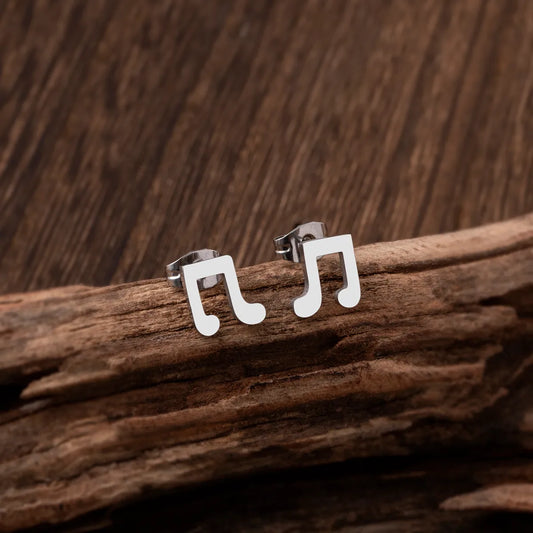 Fashion Notes Stainless Steel Ear Studs 1 Pair