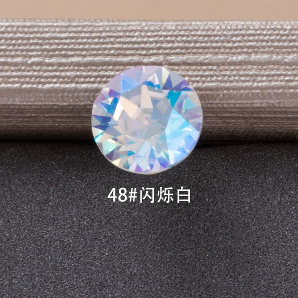 Fashion Ol Style Artificial Crystal Loose Drill Earring Accessories With Polishing Process