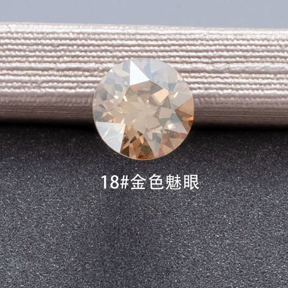 Fashion Ol Style Artificial Crystal Loose Drill Earring Accessories With Polishing Process