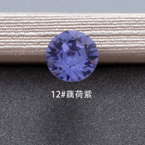 Fashion Ol Style Artificial Crystal Loose Drill Earring Accessories With Polishing Process