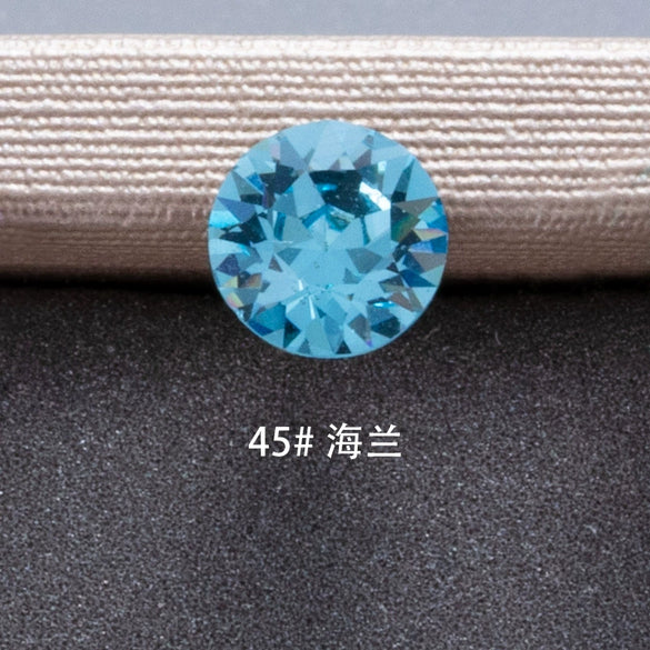 Fashion Ol Style Artificial Crystal Loose Drill Earring Accessories With Polishing Process