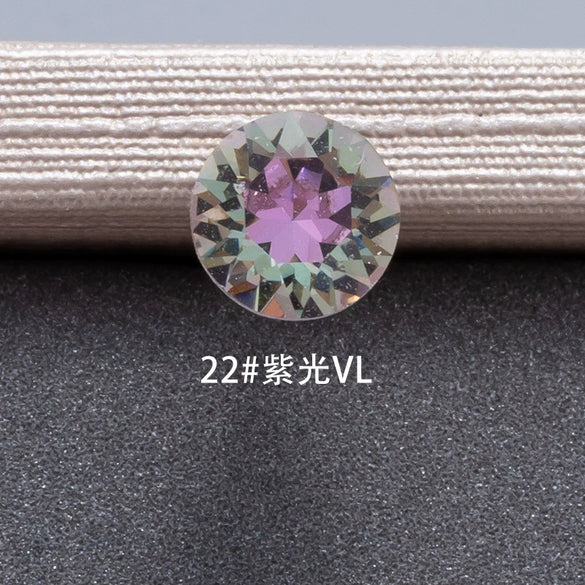 Fashion Ol Style Artificial Crystal Loose Drill Earring Accessories With Polishing Process