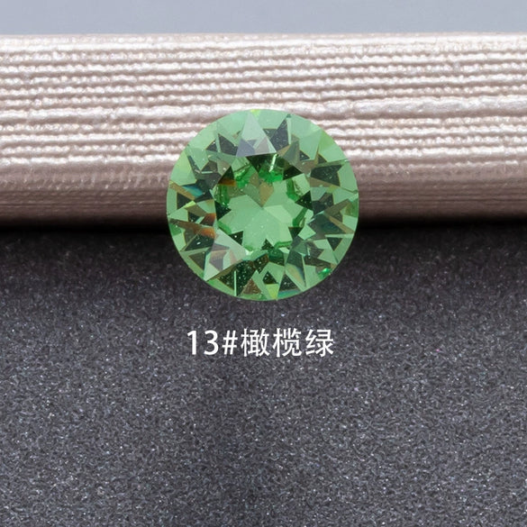 Fashion Ol Style Artificial Crystal Loose Drill Earring Accessories With Polishing Process