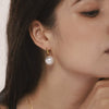 Fashion Ol Style Geometric Stainless Steel Gold Plated Earrings And Ring Jewelry For Women