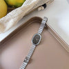 Fashion Oval Alloy Band Quartz Watch For Female