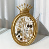 Fashion Oval Heart Shape Solid Wood Flannel Jewelry Rack 1 Piece