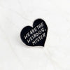 Fashion Palm Heart Shape Alloy Stoving Varnish Unisex Brooches