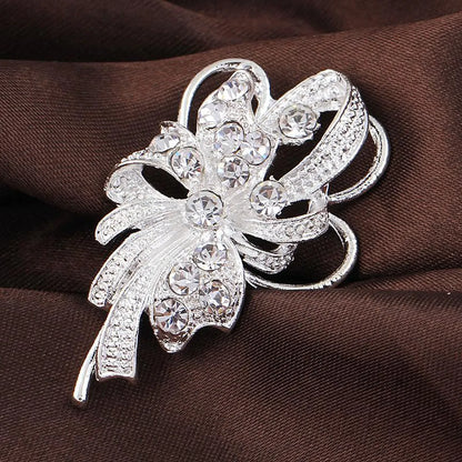 Fashion Beads With Rhinestone Brooch Nhdr142864