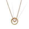 Fashion Pendant Necklace 316L Stainless Steel Plated Freshwater Shell Round Women
