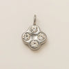 Fashion Pendant Stainless Steel Shaped Diamond Vacuum Plated