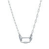 Fashion Pendant Stainless Steel Shaped Diamond Vacuum Plated