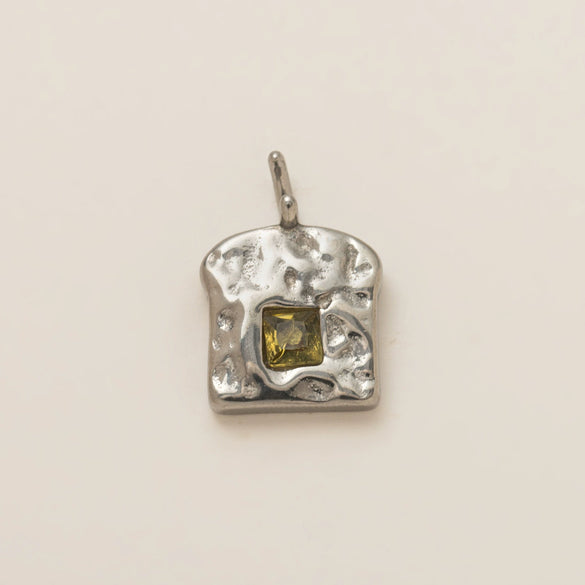 Fashion Pendant Stainless Steel Shaped Diamond Vacuum Plated