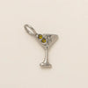 Fashion Pendant Stainless Steel Shaped Diamond Vacuum Plated