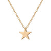 Fashion Pentagram Pendant Necklace Creative Retro Simple Alloy Clavicle Chain Wholesale Gooddiy