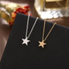 Fashion Pentagram Pendant Necklace Creative Retro Simple Alloy Clavicle Chain Wholesale Gooddiy