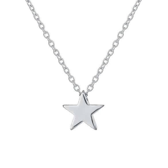 Fashion Pentagram Pendant Necklace Creative Retro Simple Alloy Clavicle Chain Wholesale Gooddiy