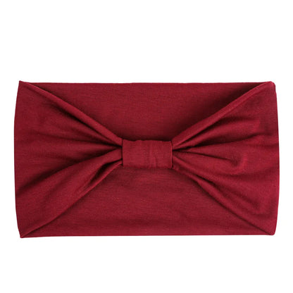 Women'S Fashion Plaid Bow Knot Cloth Braid Hair Band