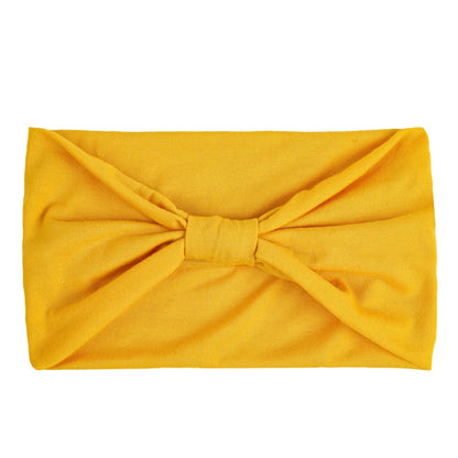 Women'S Fashion Plaid Bow Knot Cloth Braid Hair Band