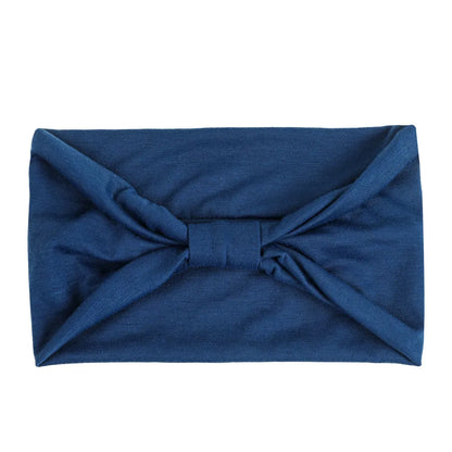 Women'S Fashion Plaid Bow Knot Cloth Braid Hair Band