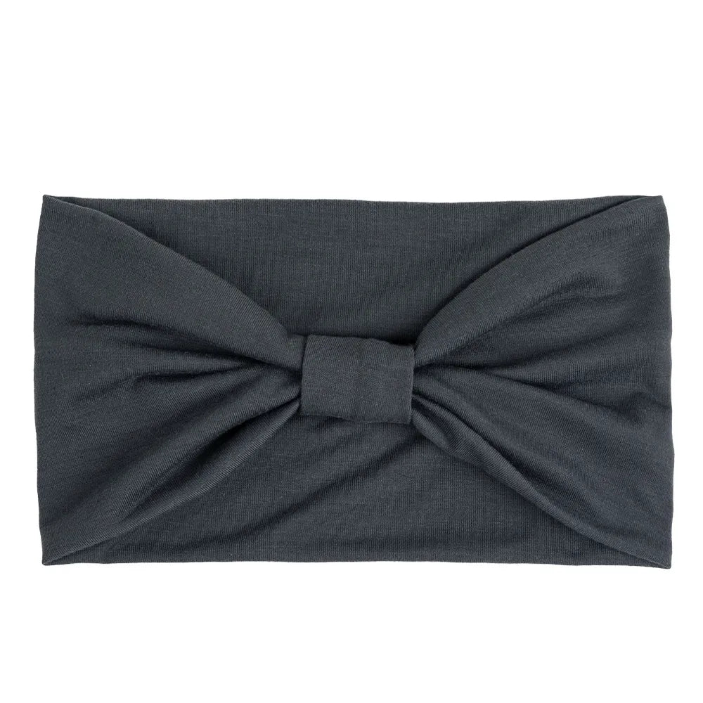 Women'S Fashion Plaid Bow Knot Cloth Braid Hair Band