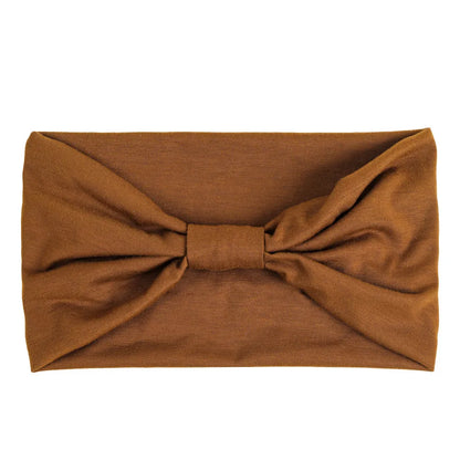 Women'S Fashion Plaid Bow Knot Cloth Braid Hair Band