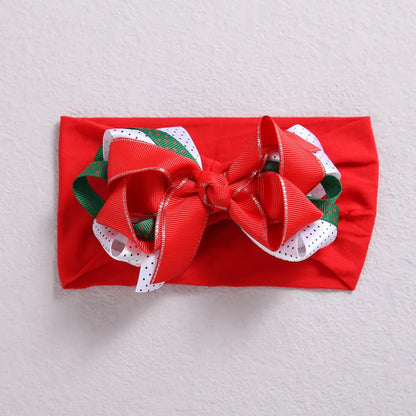 Fashion Plaid Bow Knot Cloth Hair Band