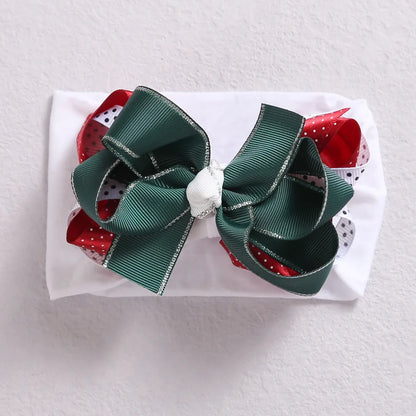 Fashion Plaid Bow Knot Cloth Hair Band