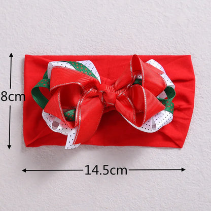 Fashion Plaid Bow Knot Cloth Hair Band