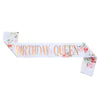 Fashion Printed Shoulder Strap Belt Sardine Material Bronzing Printing