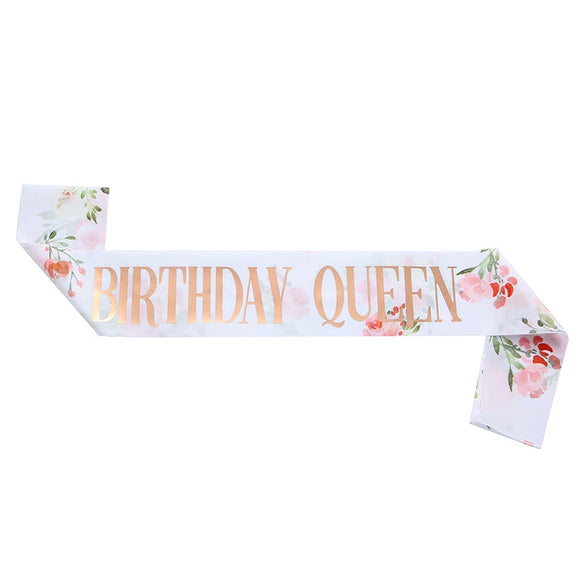 Fashion Printed Shoulder Strap Belt Sardine Material Bronzing Printing