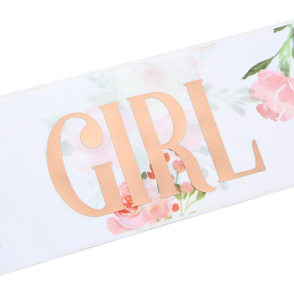 Fashion Printed Shoulder Strap Belt Sardine Material Bronzing Printing