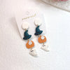 Fashion Pumpkin Soft Clay Women'S Drop Earrings 1 Pair