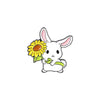 Fashion Rabbit Alloy Stoving Varnish Women'S Brooches