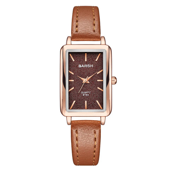 Fashion Rectangle Buckle Quartz Women'S Watches