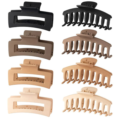 Fashion Rectangle Plastic Hair Claws 1 Piece