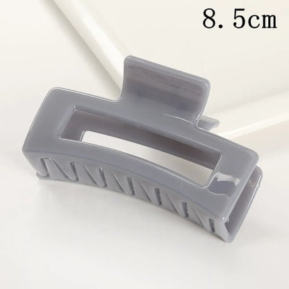 Fashion Rectangle Resin Hair Claws