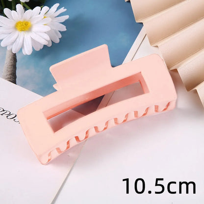 Fashion Rectangle Resin Hair Claws