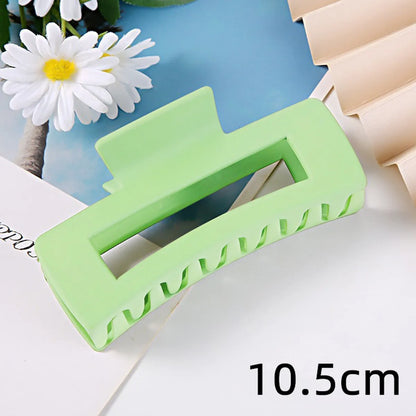 Fashion Rectangle Resin Hair Claws