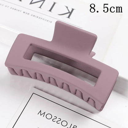 Fashion Rectangle Resin Hair Claws