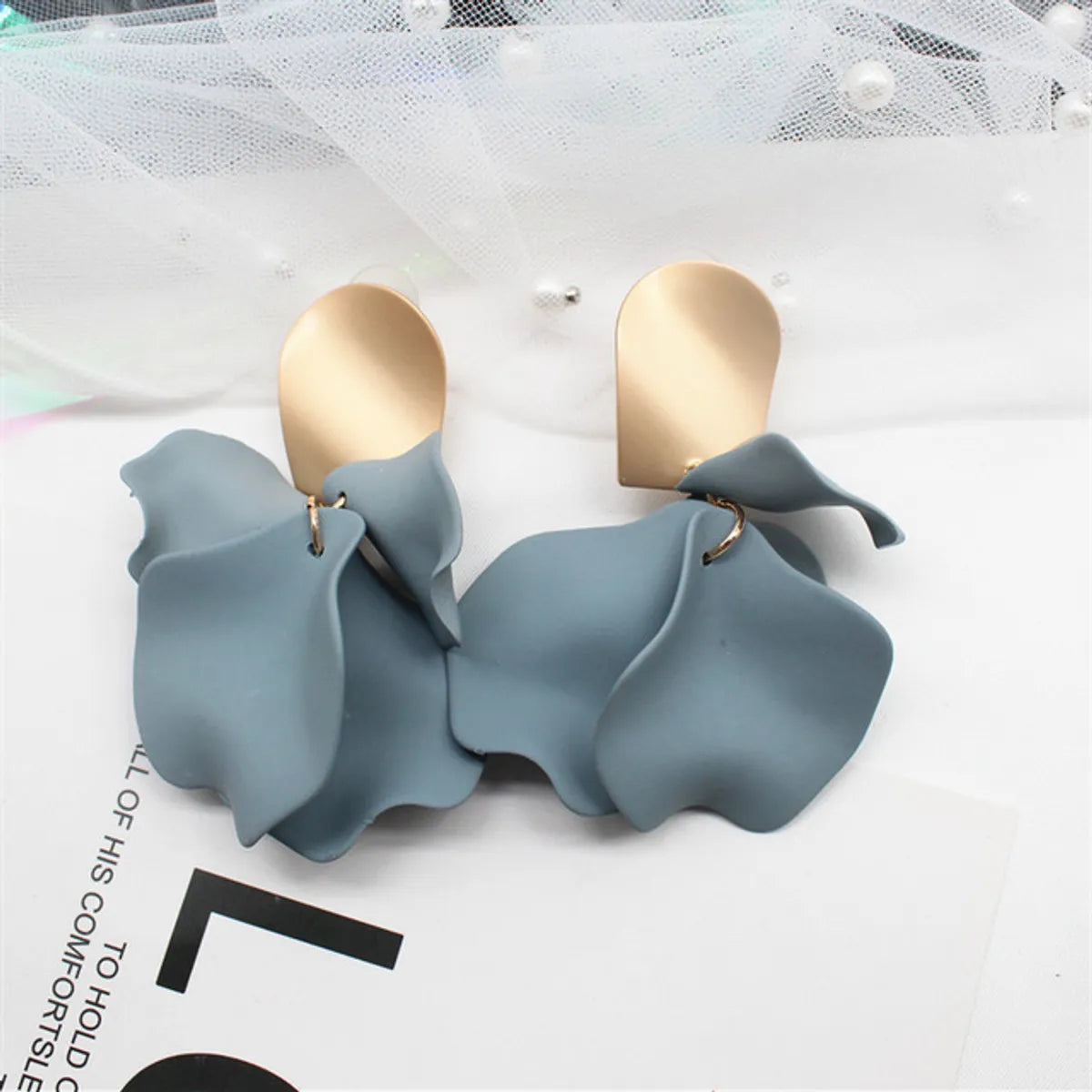 1 Pair Fashion Geometric Alloy Drop Earrings