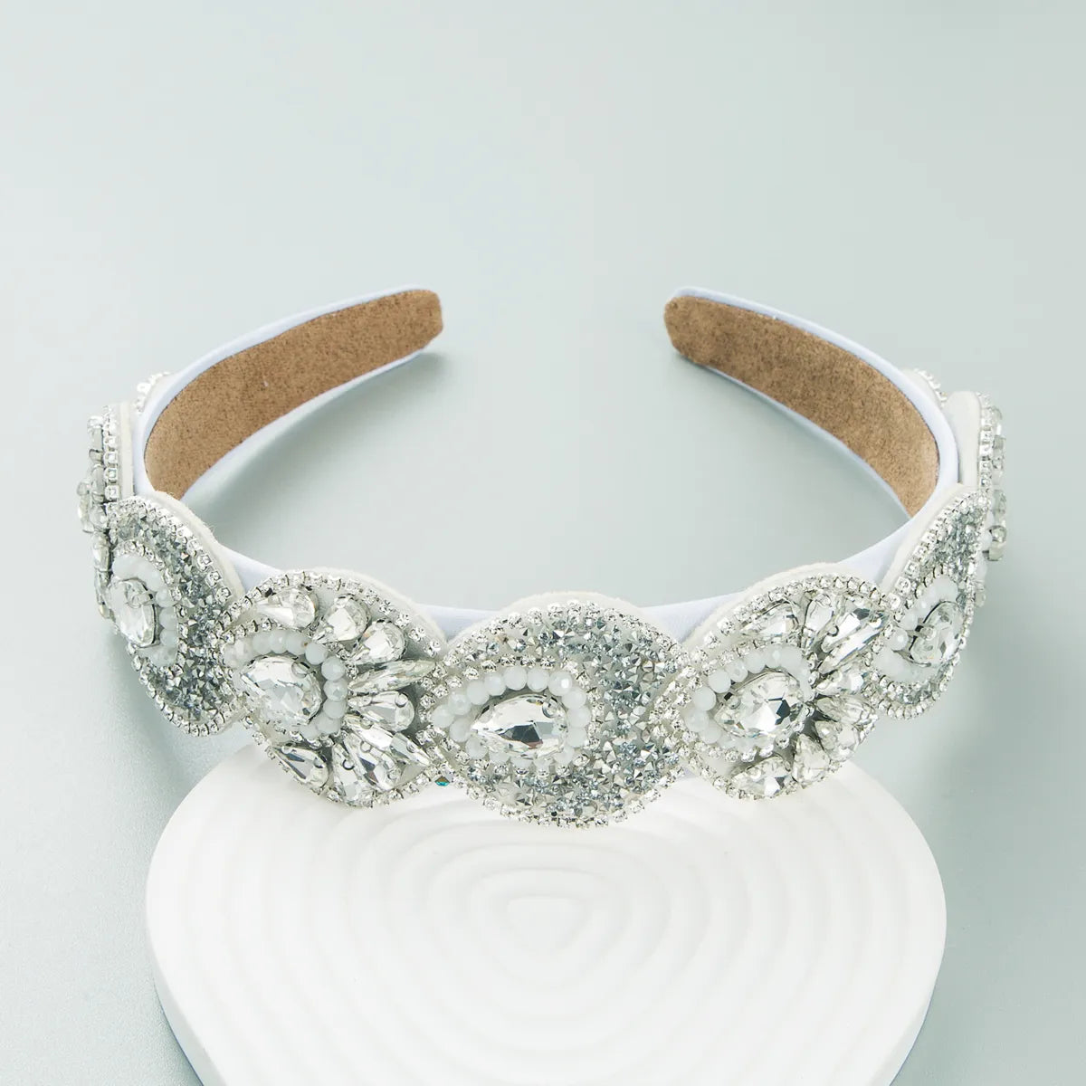 Fashion Retro Baroque Inlay Crystal Headband Hair Accessories