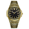 Fashion Retro Men's Alloy Watch With Oval Dial