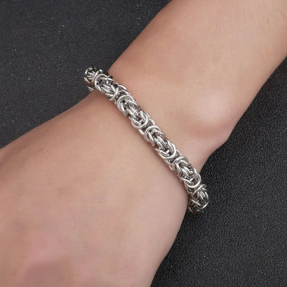 Geometric 304 Stainless Steel Bracelets In Bulk