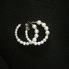 Fashion Round Artificial Pearl Imitation Pearl Women'S Ear Studs 1 Pair