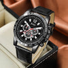 Fashion Round Buckle Quartz Men'S Watches