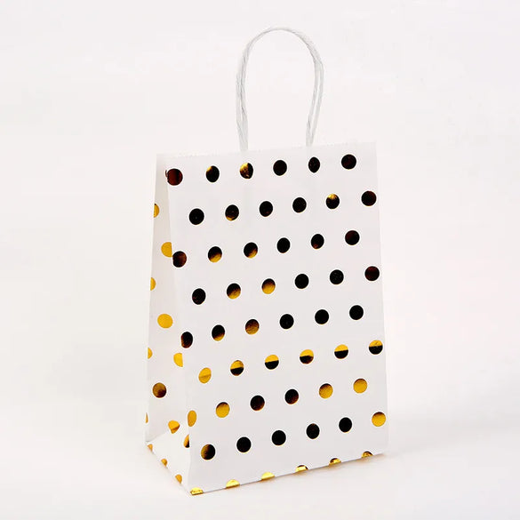 Fashion Round Dots Kraft Paper Daily Gift Wrapping Supplies 1 Piece