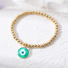 Fashion Round Eye Beaded Epoxy Unisex Bracelets 1 Piece