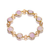 Fashion Round Glass Women'S Bracelets 1 Piece